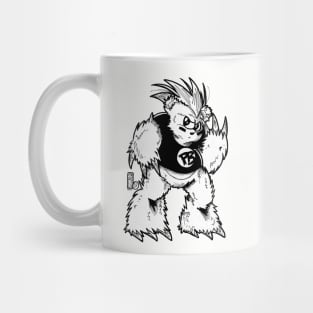 PUNK BEAR by DBM Mug